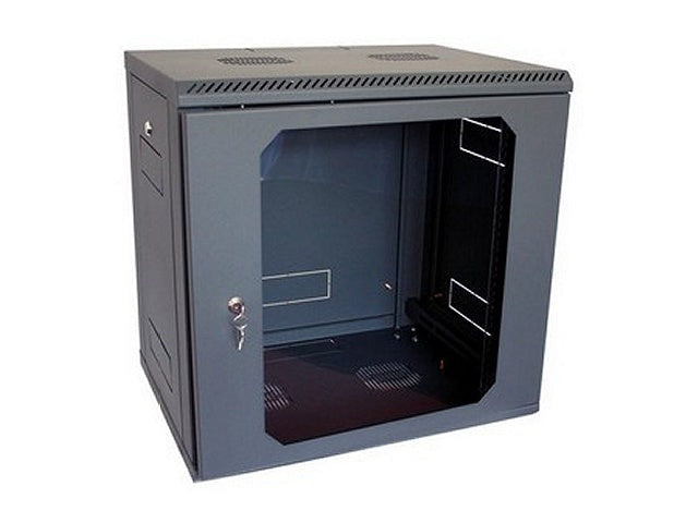 Armario rack 19" de 12U 600x600 mm con puerta