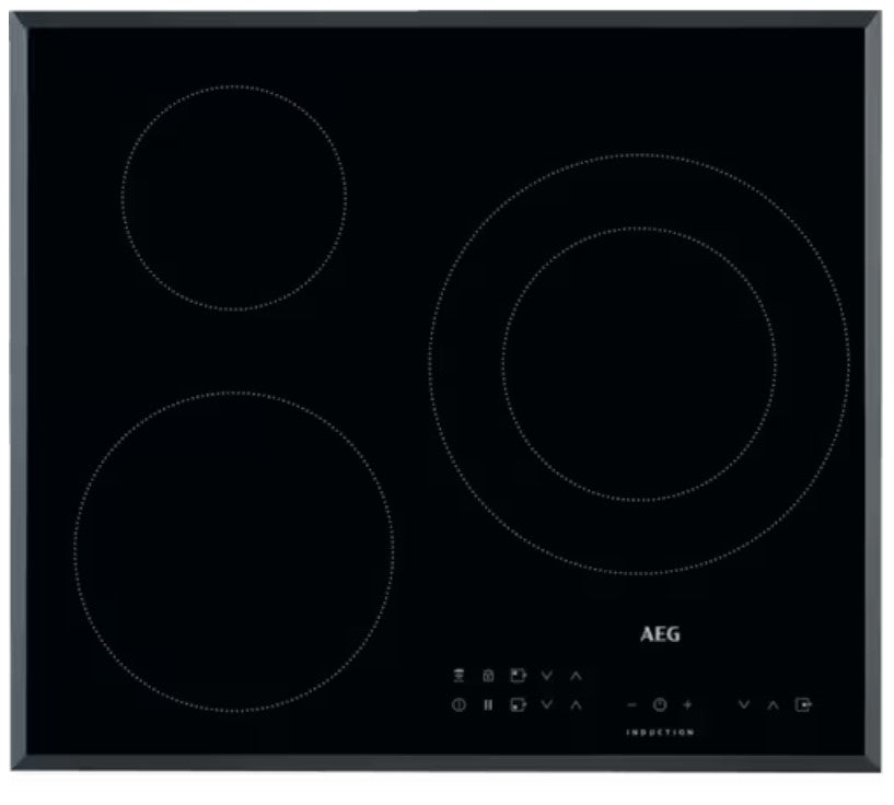 Placa de inducción AEG IKS6330DFB de 3 zonas