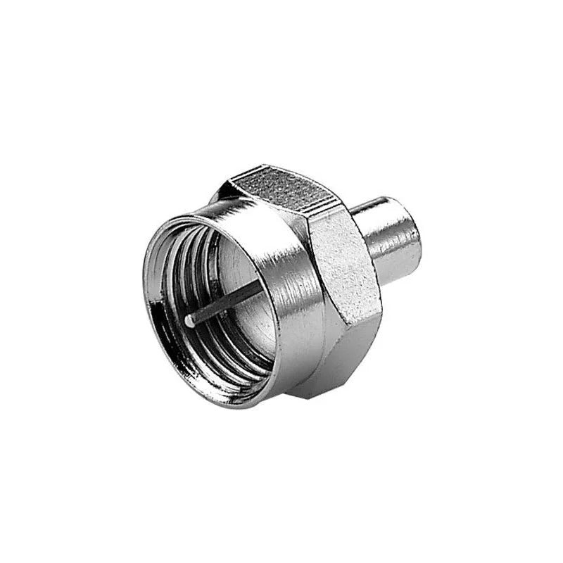 Terminación de 75 ohmios para conector F de latón