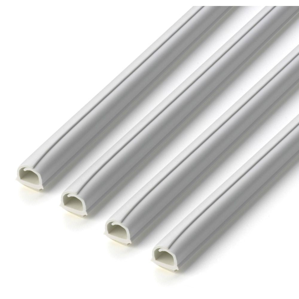 Canaleta adhesiva de 10 x 8 mm