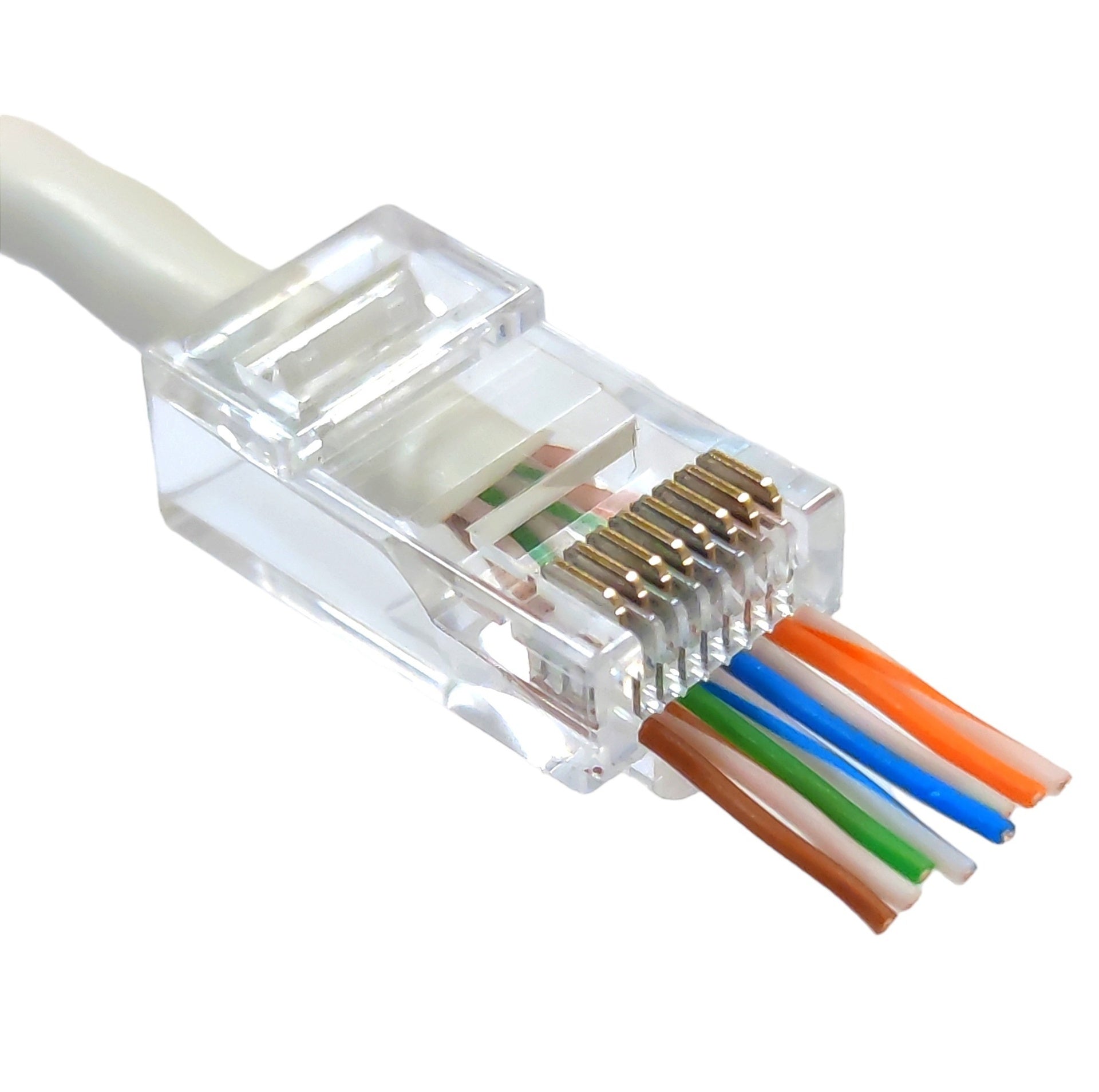 Conector RJ45 UTP Cat6
