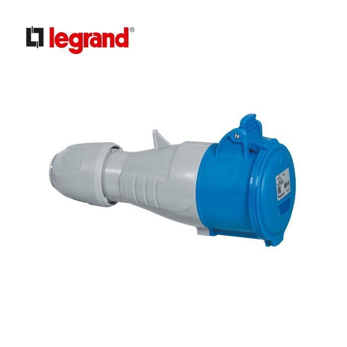 Base aérea P17 IP44 32 A 2P+T azul Legrand
