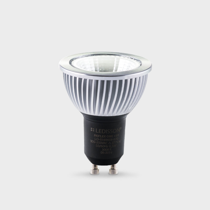 Lámpara dicroica LED Reflex One +50 GU10 6,5 W 3000 K Ledisson