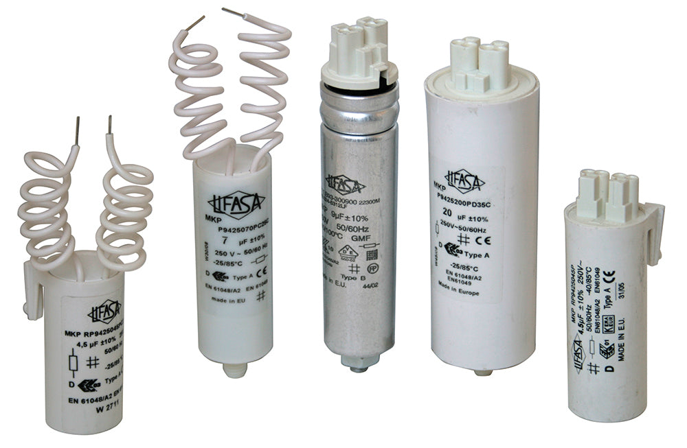 Condensador de iluminación 18 µF ±10 % 250 V MKP