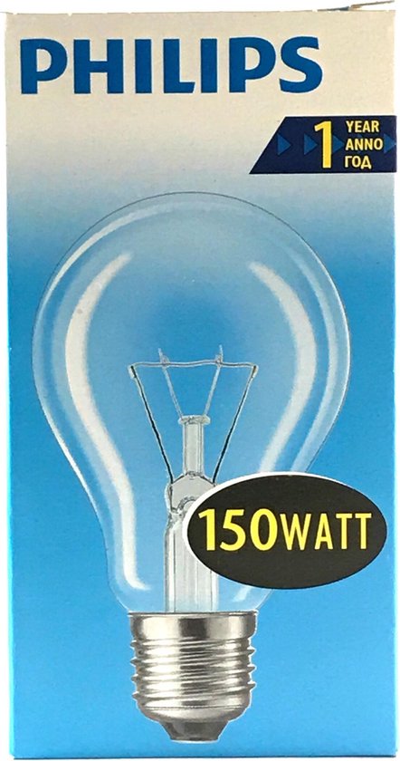Lámpara estándar 150 W E27 Philips