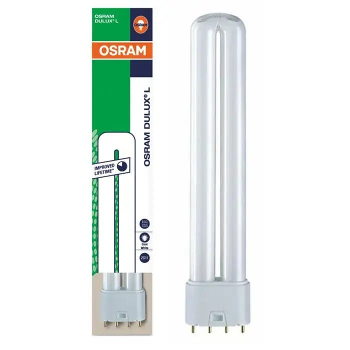 Lámpara fluorescente compacta Dulux L 55 W 840 2G11 Osram