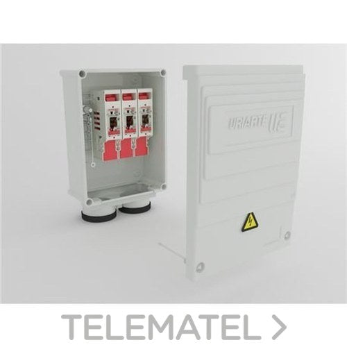 Caja general de protección 100 A esquema 7 BUC Uriarte Safybox