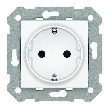 Enchufe Schuko BJC Viva blanco 16 A – Ref. 23524