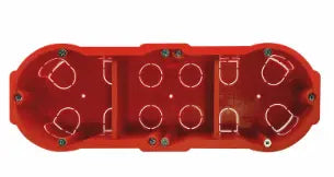 Caja BJC 2343 para tabique hueco, 3 elementos