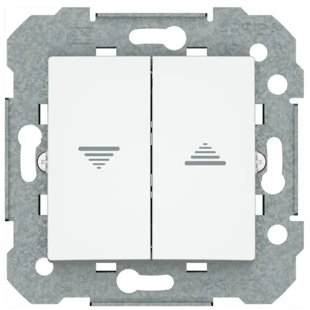 Interruptor de persianas BJC Viva blanco – Ref. 23569