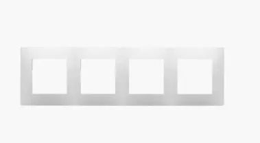 Marco BJC Viva blanco de 4 elementos – Ref. 23004