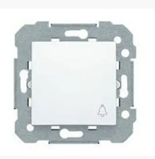 Pulsador de campana BJC Viva blanco – Ref. 23516-1