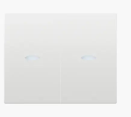 Teclas dobles BJC Iris blancas con difusor – Ref. 18709-L