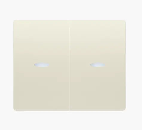 Teclas dobles BJC Iris beige con difusor – Ref. 18709-AL